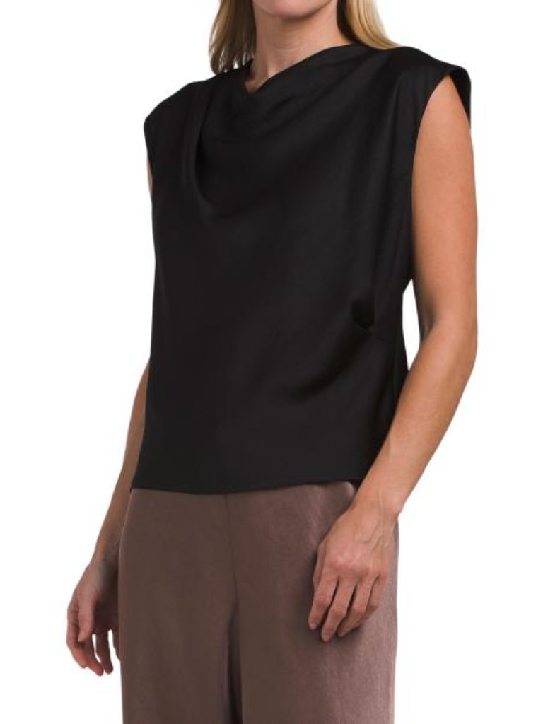 Vince Draped Cowl Neck Top